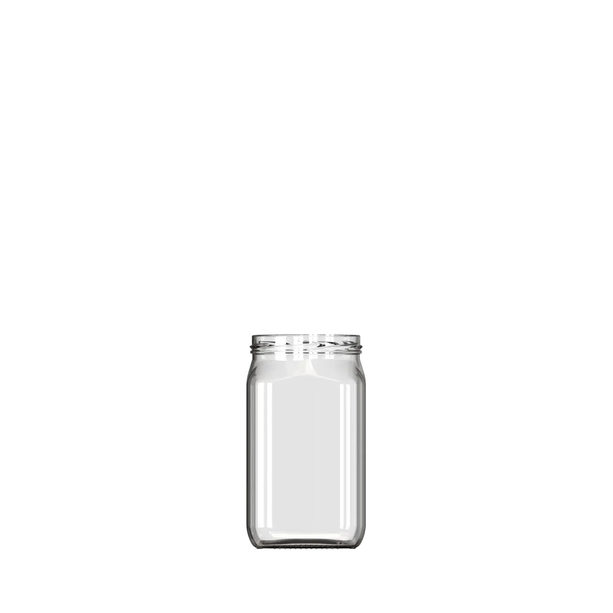 850 ml Kare Kavanoz