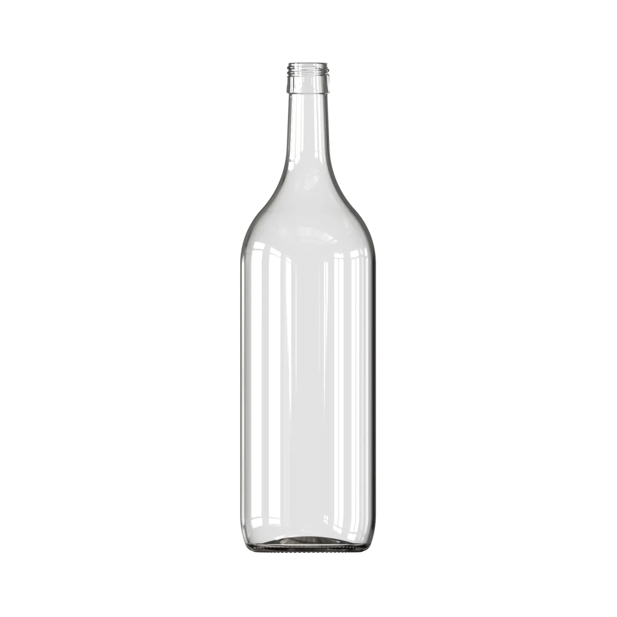 1500 ml Bordo Şarap Şişesi