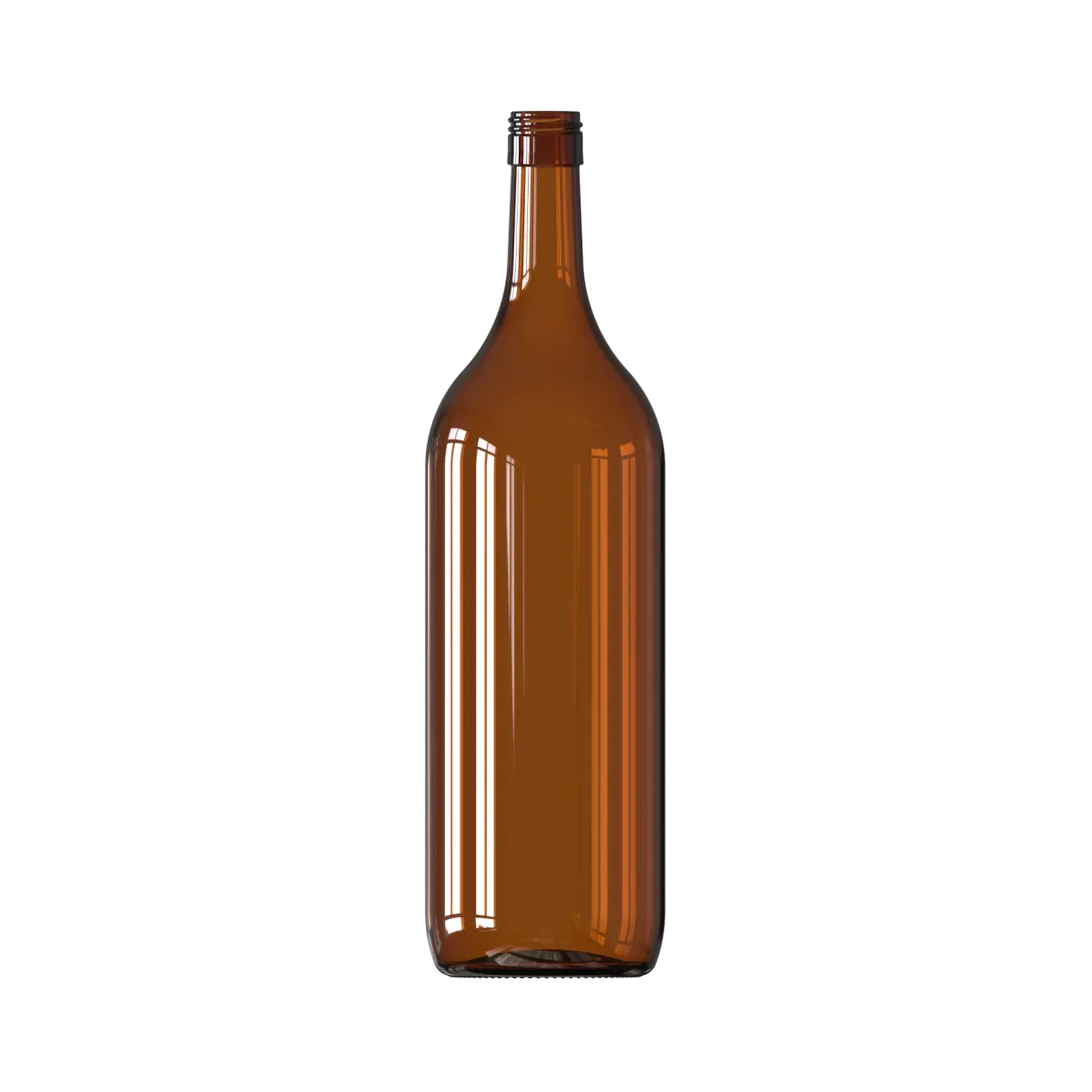 1500 ml Bordo Şarap Şişesi