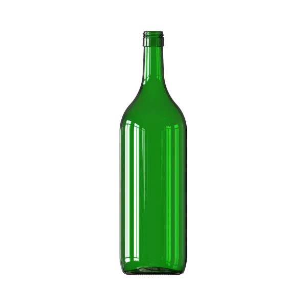 1500 ml Bordo Şarap Şişesi