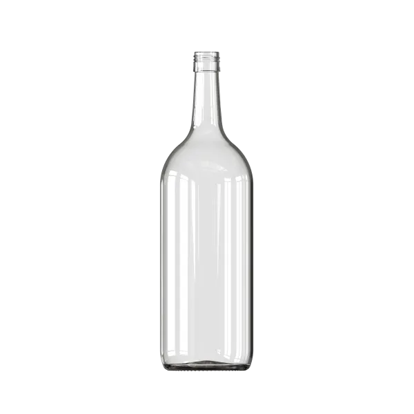 1500 ml Bordo Şarap Şişesi