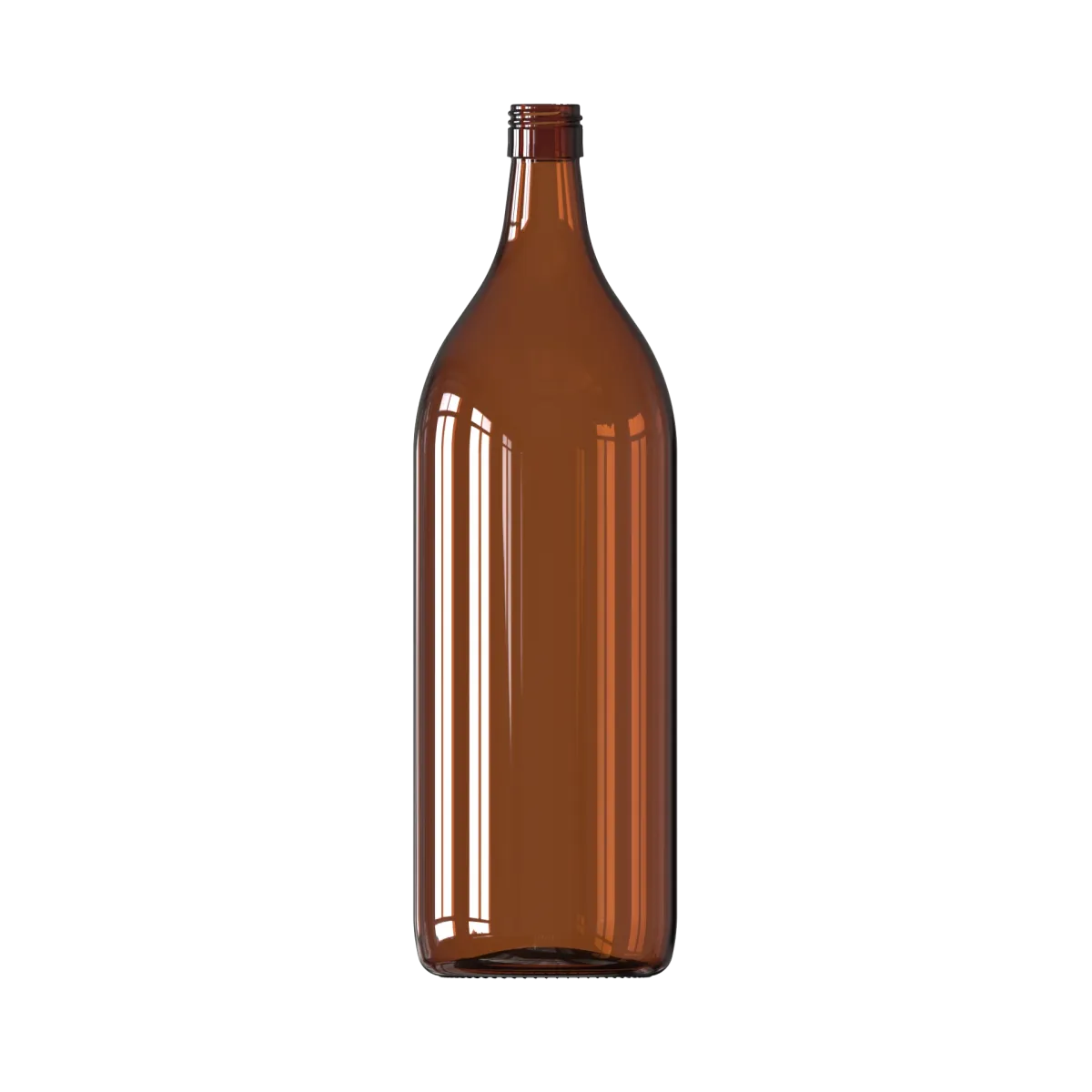 2000 ml Bordo Şarap Şişesi