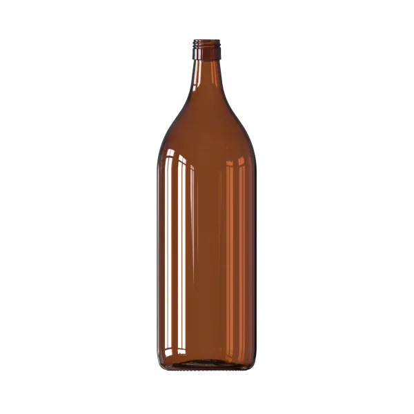 2000 ml Bordo Şarap Şişesi