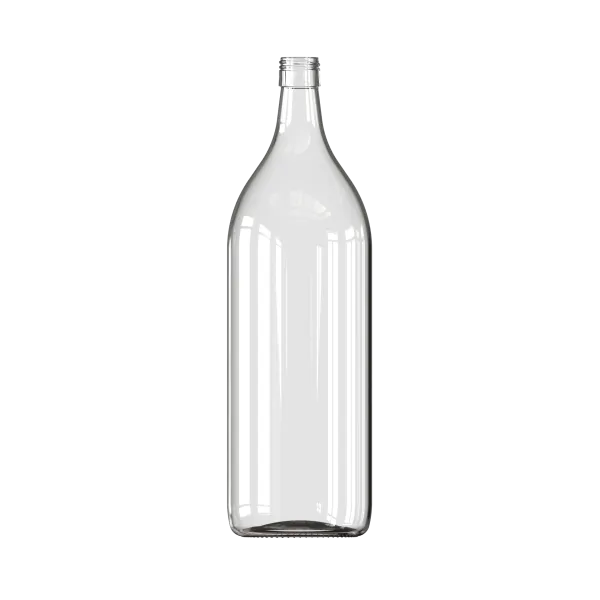 2000 ml Bordo Şarap Şişesi
