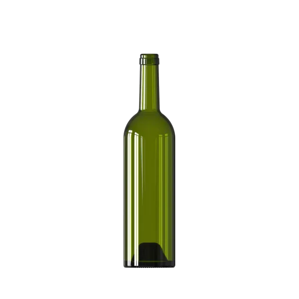 750 ml Bordo Şarap Şişesi