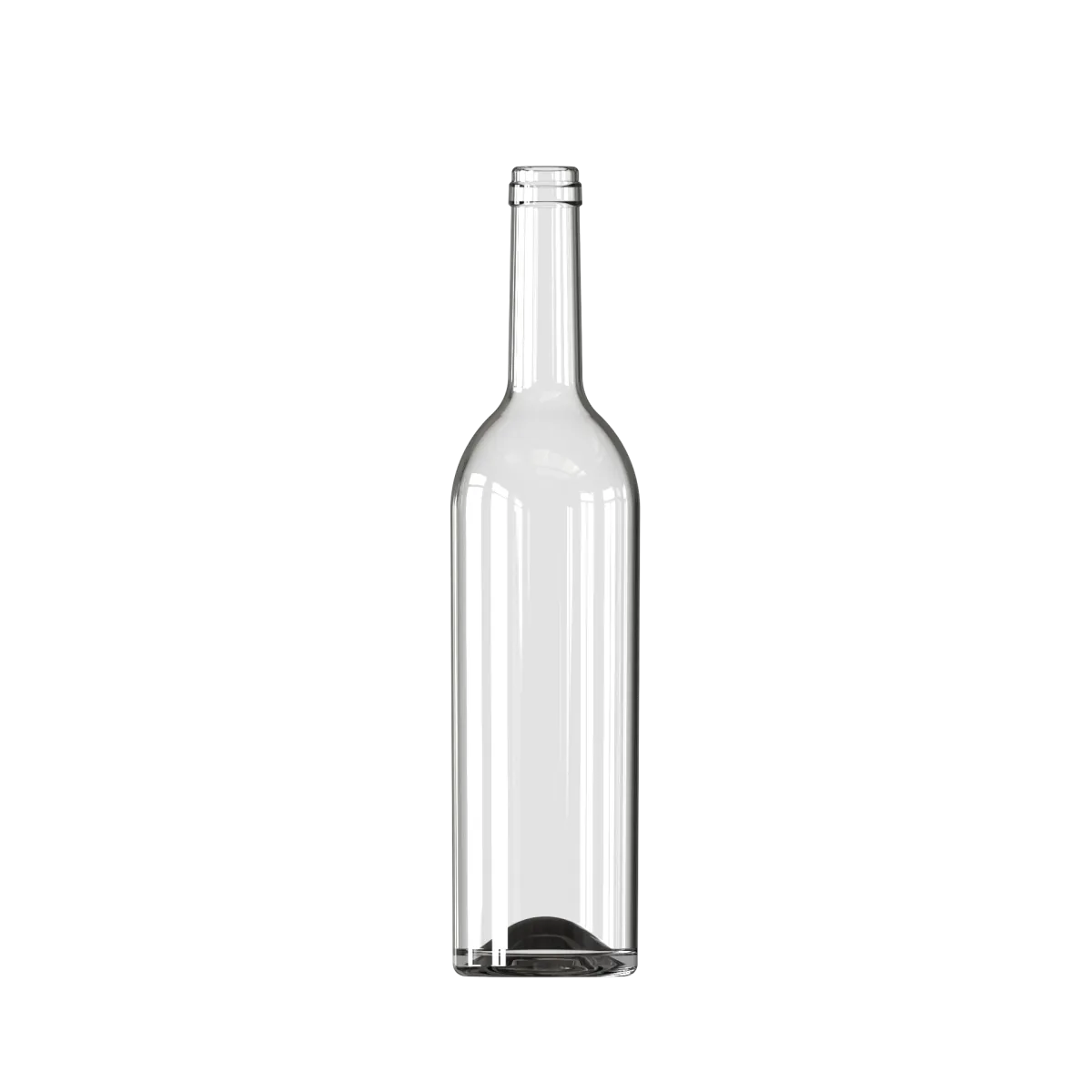 750 ml Bordo Şarap Şişesi