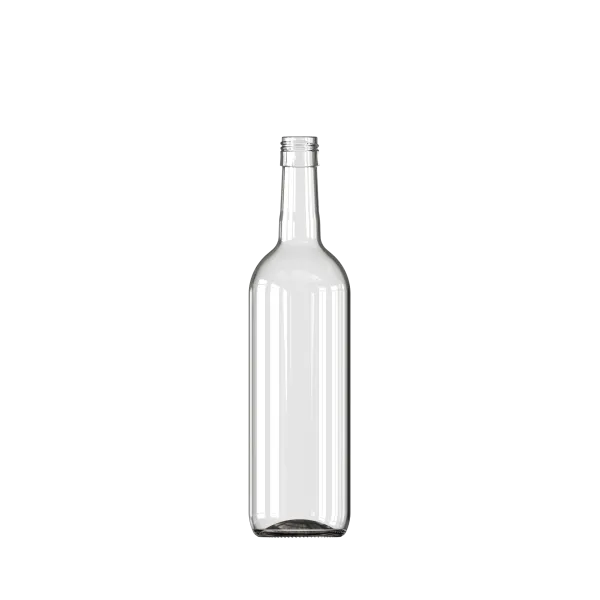 750 ml Bordo Şarap Şişesi