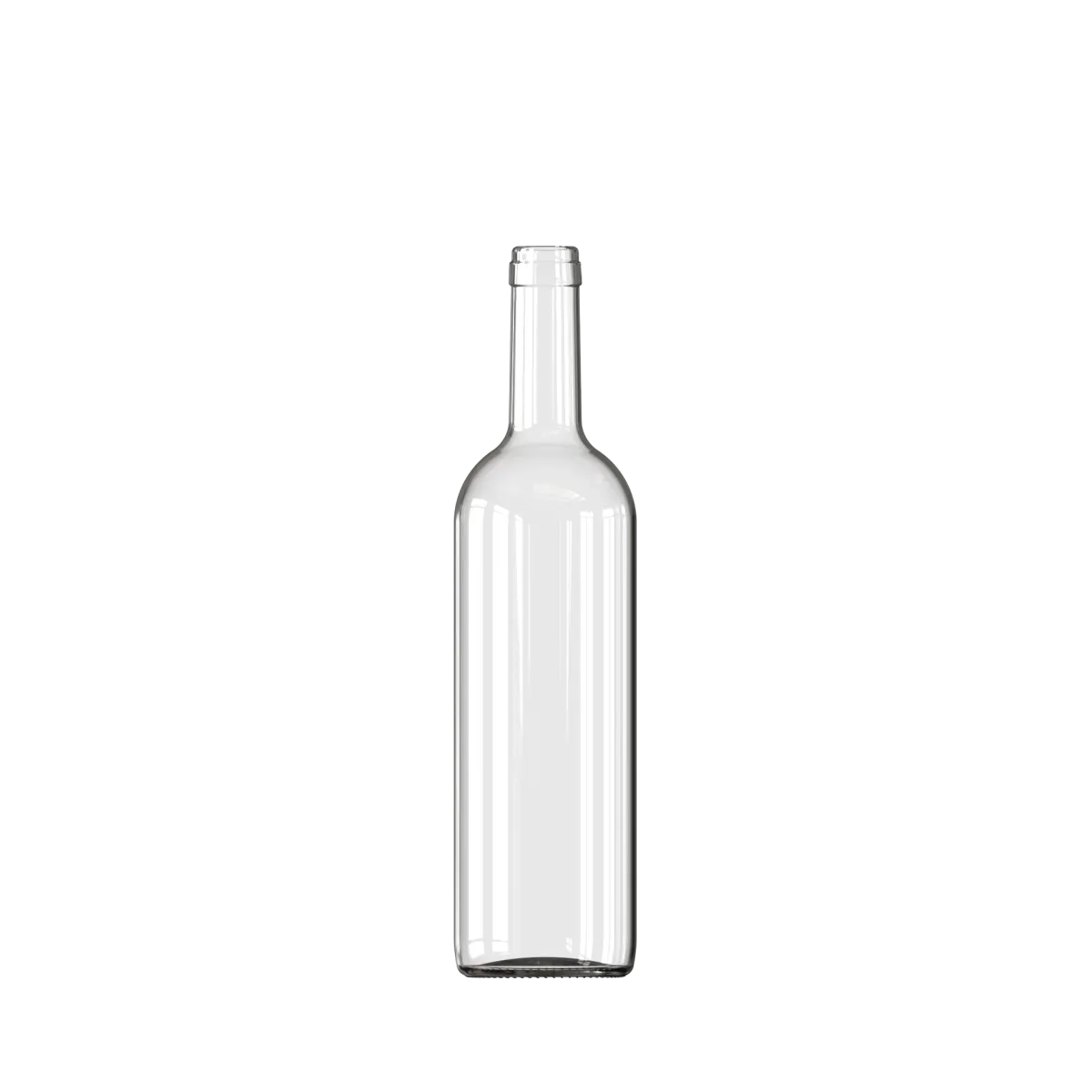 750 ml Bordo Şarap Şişesi