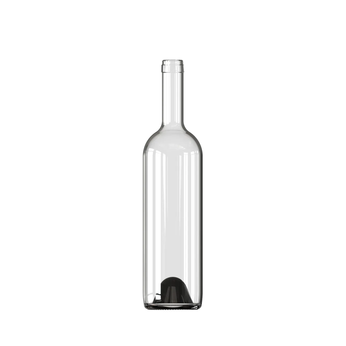 750 ml Bordo Şarap Şişesi