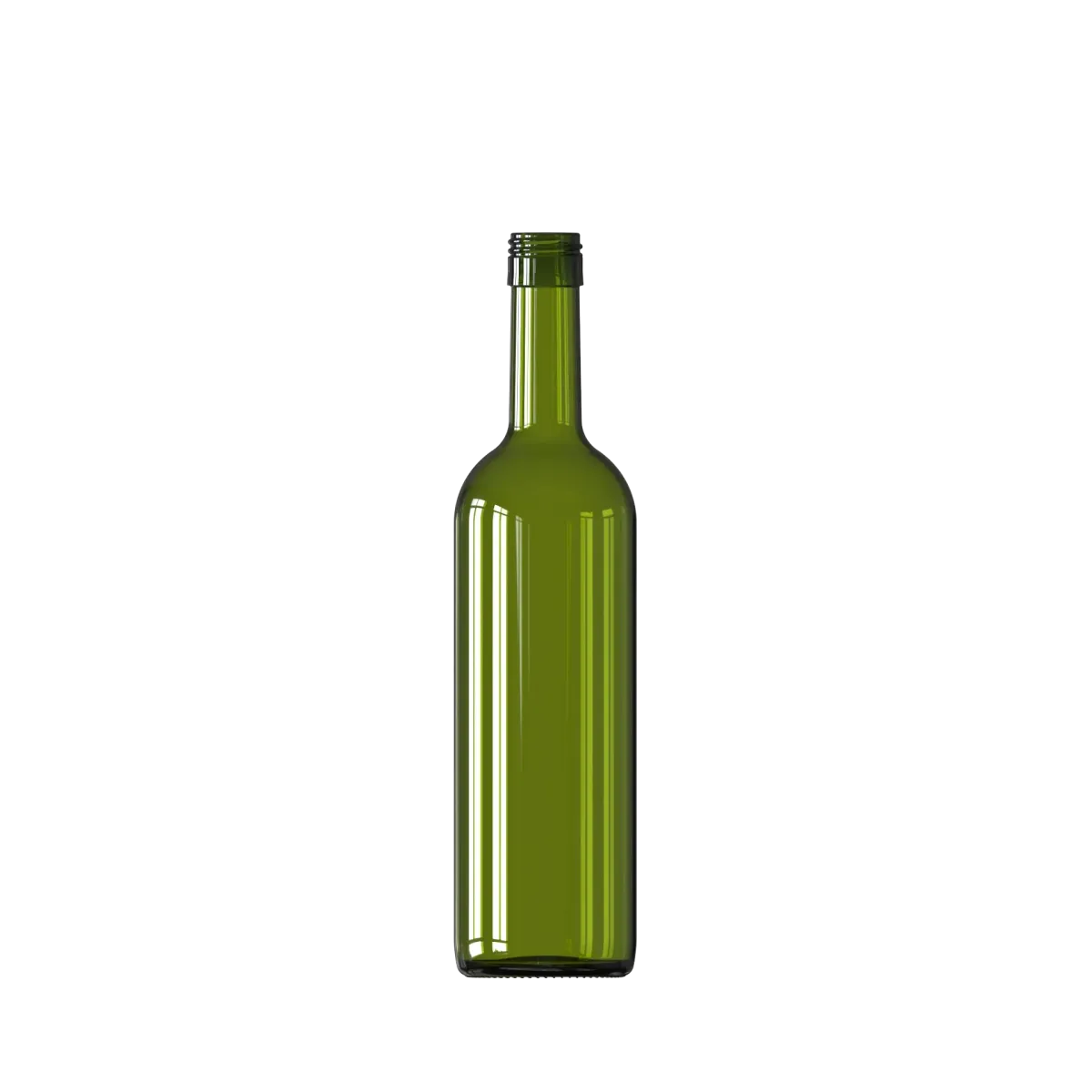 750 ml Bordo Şarap Şişesi