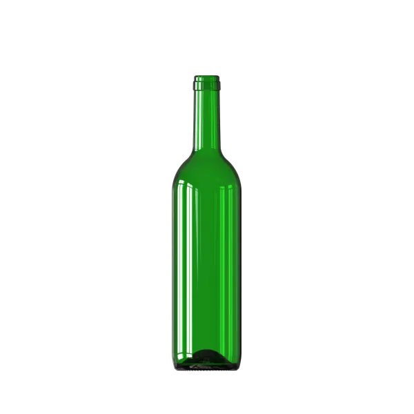 750 ml Bordo Şarap Şişesi