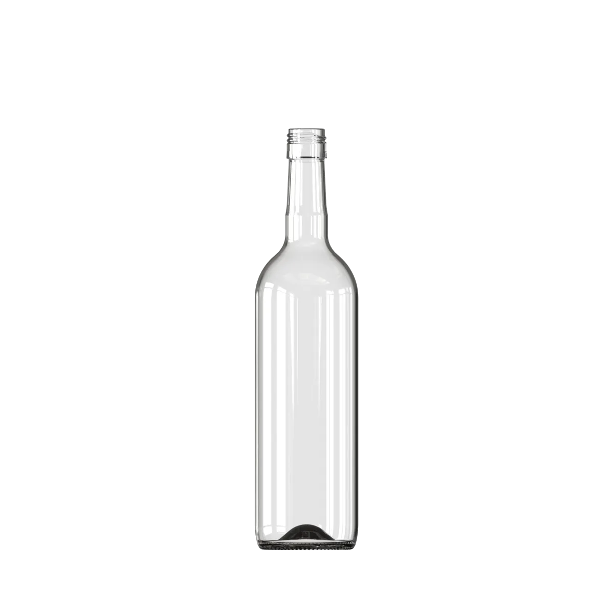 750 ml Bordo Şarap Şişesi