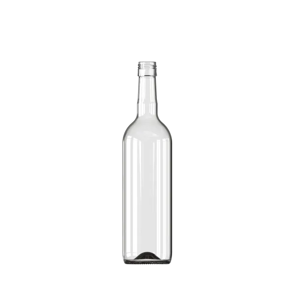 750 ml Bordo Şarap Şişesi
