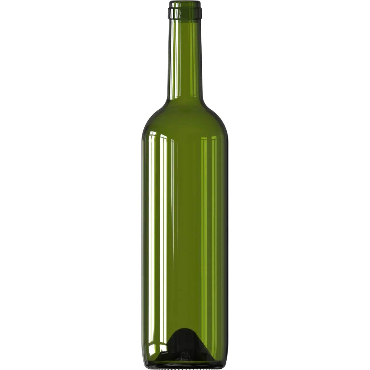 750 ml Bordo Şarap Şişesi