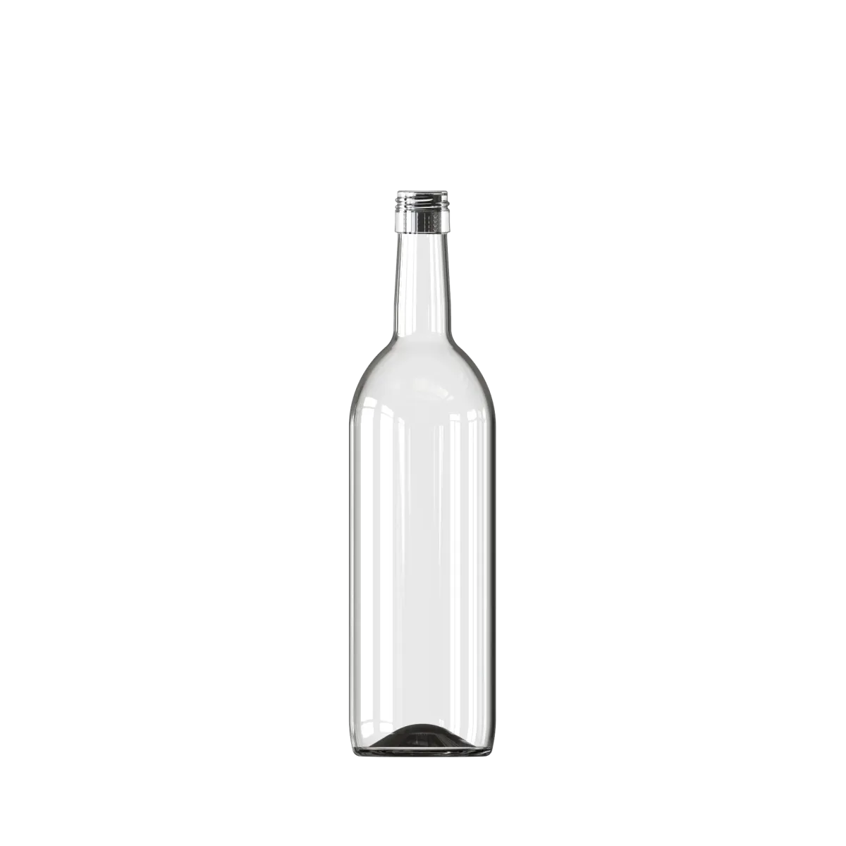 750 ml Bordo Şarap Şişesi