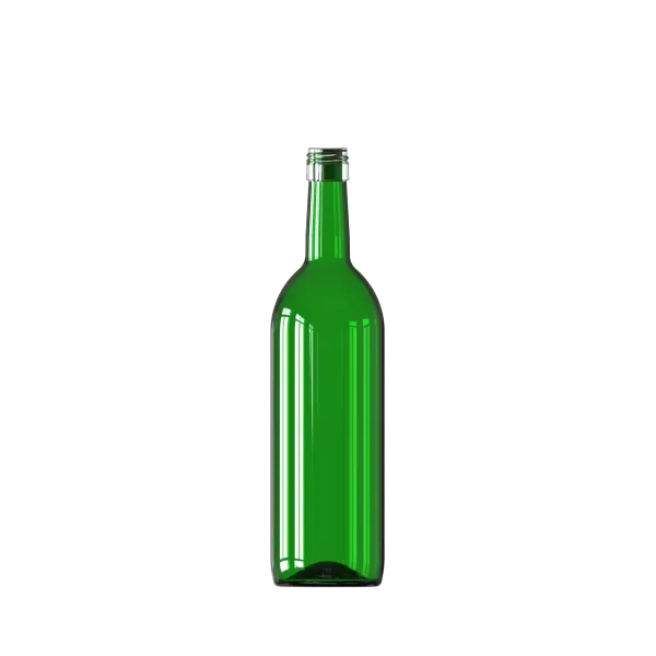 750 ml Bordo Şarap Şişesi