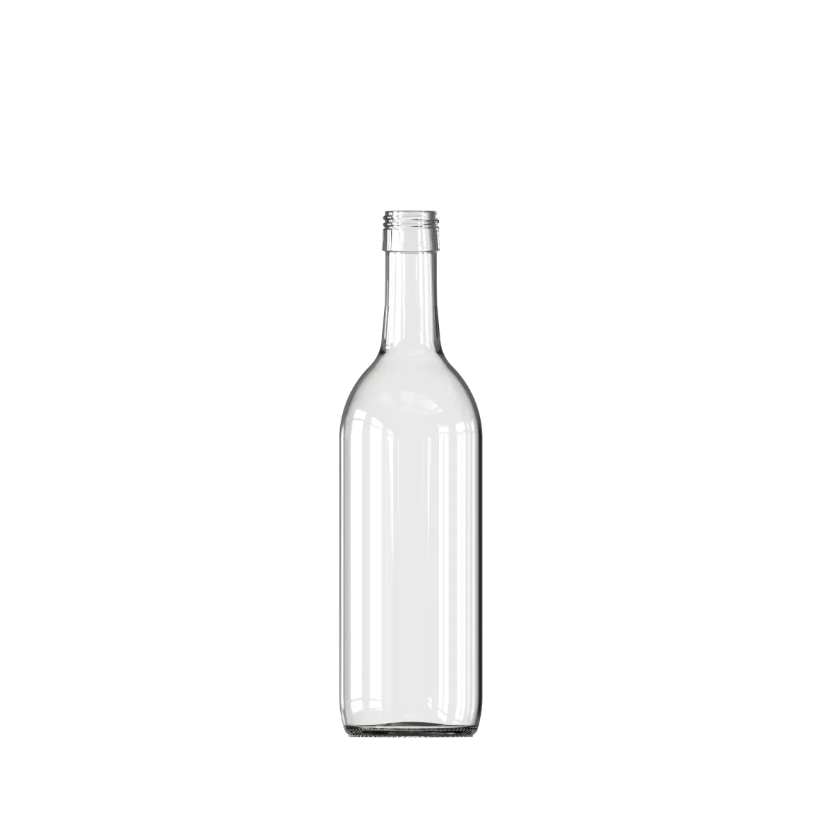 750 ml Bordo Şarap Şişesi