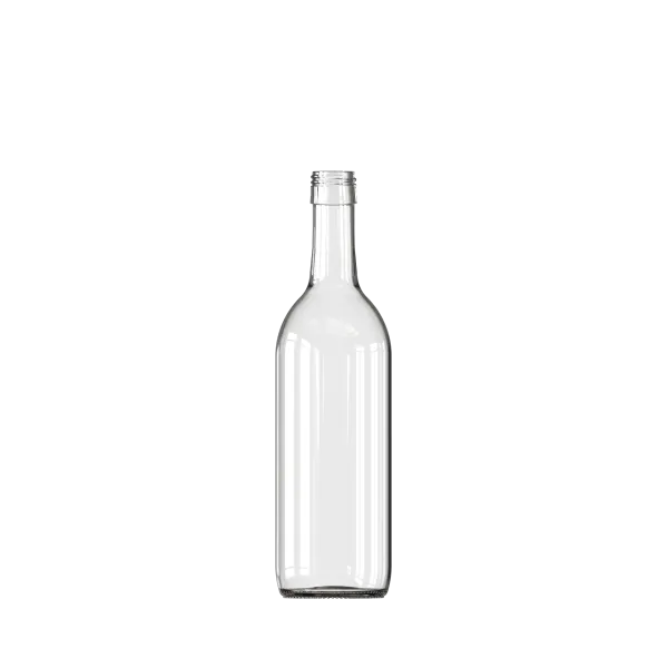 750 ml Bordo Şarap Şişesi