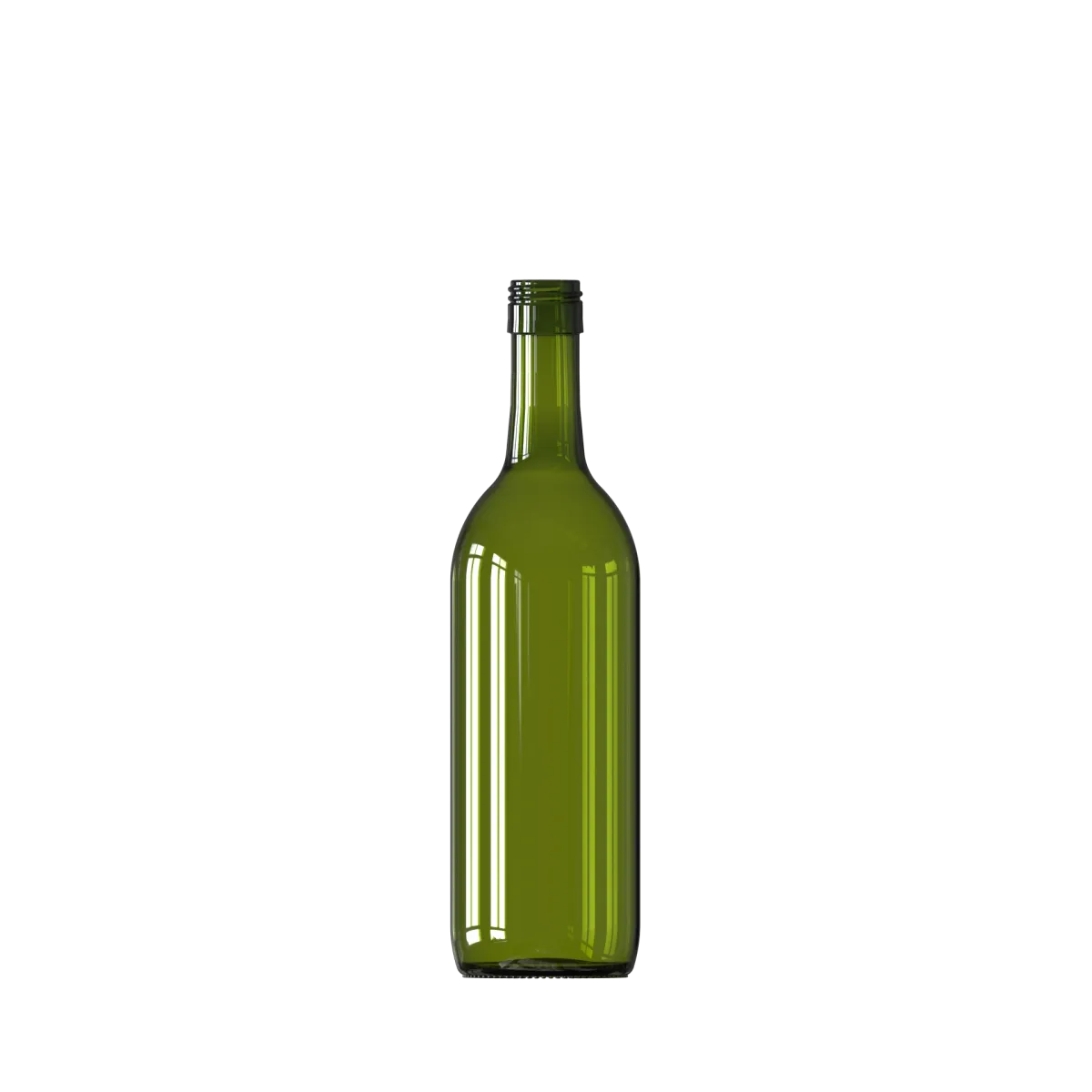 750 ml Bordo Şarap Şişesi