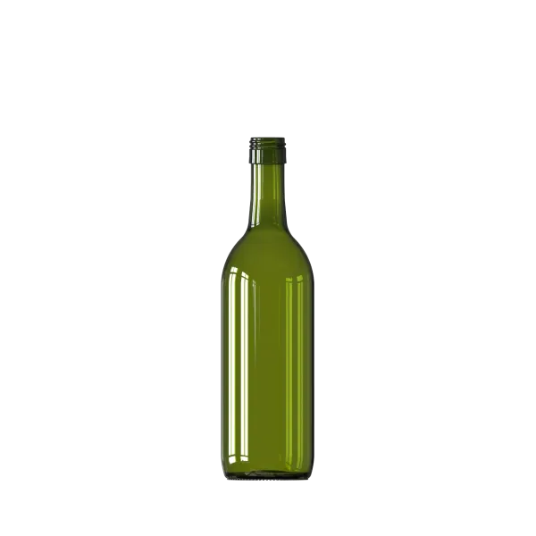 750 ml Bordo Şarap Şişesi