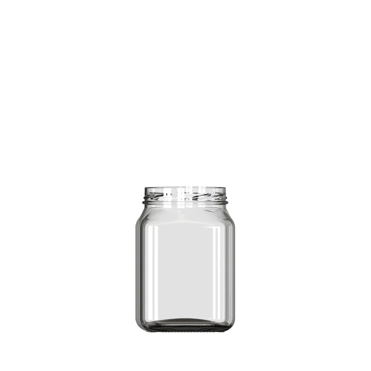 1600 ml Std Kare Kavanoz